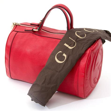 gucci soho bag colours|Gucci red boston bag.